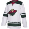 Män Ishockey Minnesota Wild Tröja Blank Adidas Vit Authentic